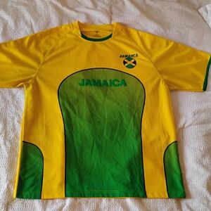 Jamaica Women's Jersey - Yellow and Green